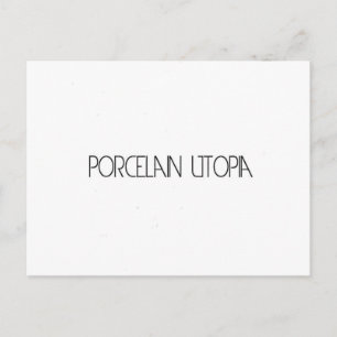 Porcelain Utopia Vykort