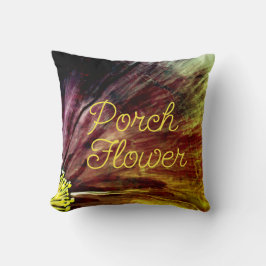 Porch Flower / Greenleaf / Kudde