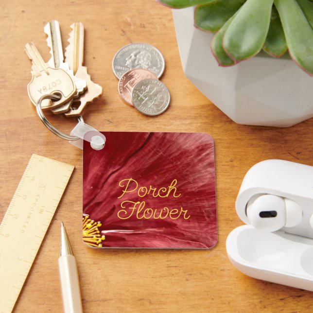 Porch Flower / Original / Nyckelring (Skrivbord)