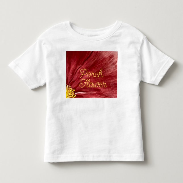 Porch Flower / Original / T Shirt (Framsida)