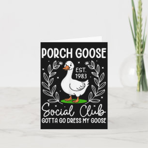 Porch Goose Social Club Gotta Go Dress My Goose Fu Kort