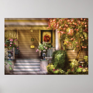 Porch - helt enkelt Rosa Poster