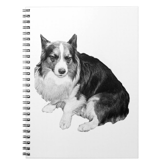 Porch-Light Corgi Notes Anteckningsbok (Framsidan)