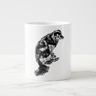 Porch-Light Outline - Retriever Jumbo Mugg