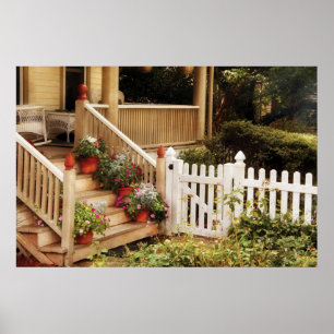 Porch - Min mormors Garden Poster