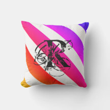 Porch Vibrant Summer Färg Monogram Modern Modern