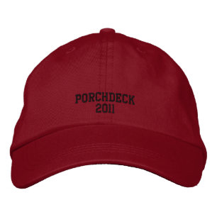 PORCHDECK 2011 HAT BRODERAD KEPS