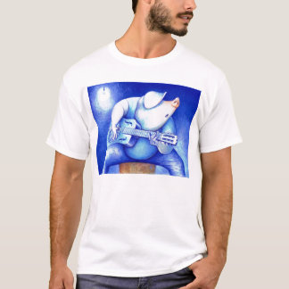 Porcine blåttT-tröja T Shirt