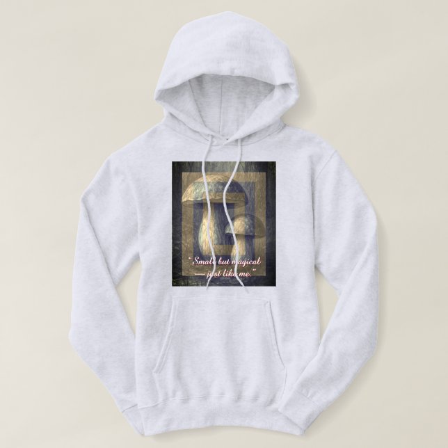 Porcini POH03 Pullover Hoodie T-Shirt (Design framsida)