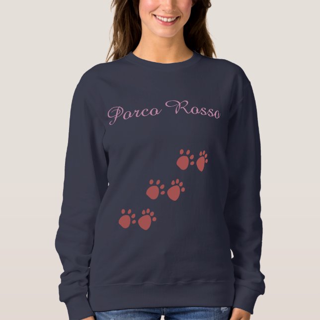 Porco Rosso T Shirt (Framsida)