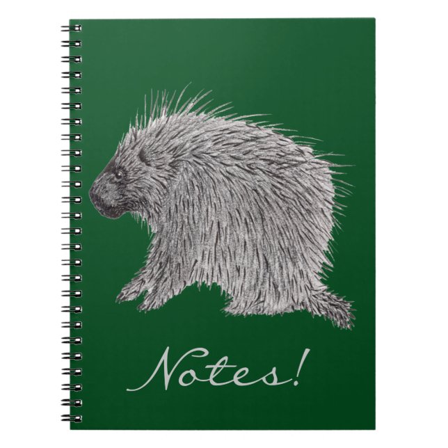 Porcupin Anteckningsbok (Framsidan)
