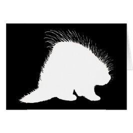 Porcupin Hälsningskort