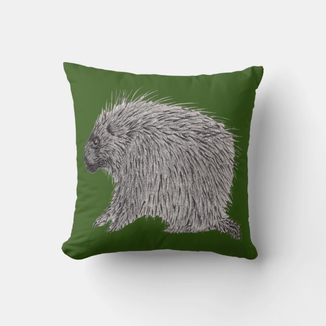 Porcupin Kudde (Framsida)