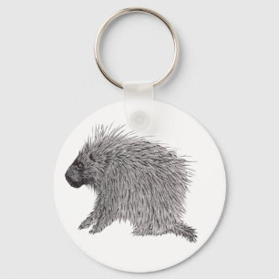 Porcupin Nyckelring