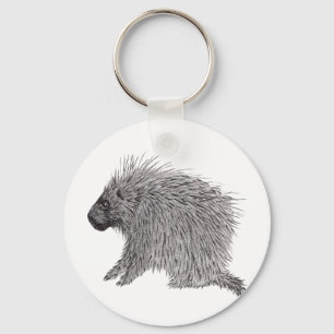 Porcupin Nyckelring