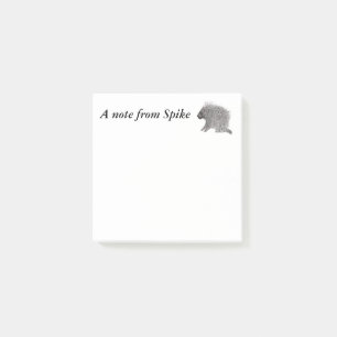 Porcupin Post-it Block