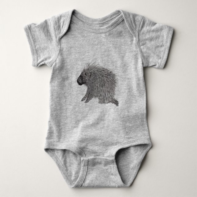 Porcupin T Shirt (Framsida)
