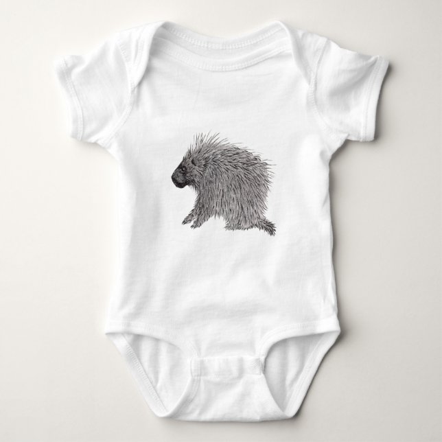 Porcupin T Shirt (Framsida)