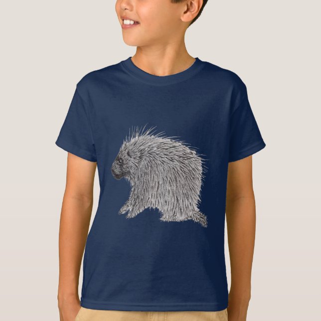 Porcupin T Shirt (Framsida)