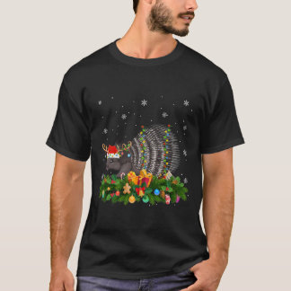 Porcupine Animal Lover Reindeer Santa Porcupine T Shirt