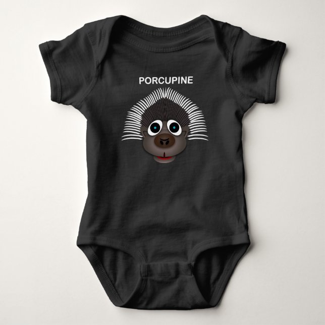 Porcupine - Baby Jersey Bodykostym Tee (Framsida)