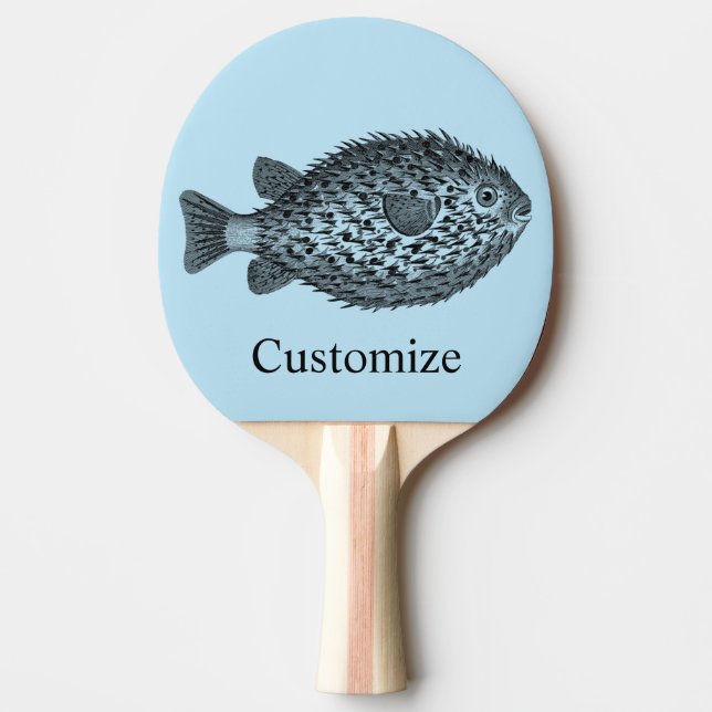 Porcupine blowfish Thunder_Cove Pingisracket (Framsidan)