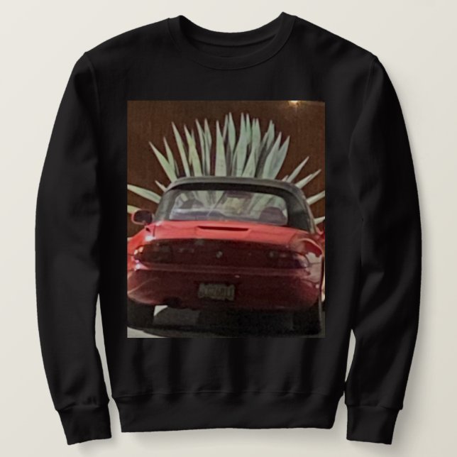 Porcupine Car 🚗  Lång Ärmad Tröja (Design framsida)