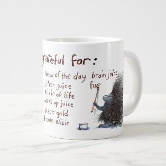 Porcupine Gratitude Jumbo Mugg