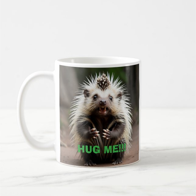 Porcupine Kärlek Kaffemugg (Vänster)