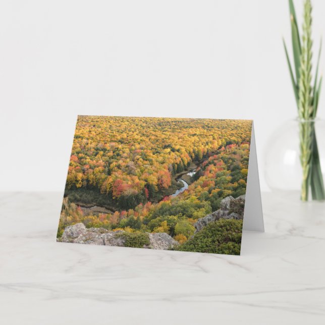 Porcupine Mountains Wilderness State Park Kort (Framsida)