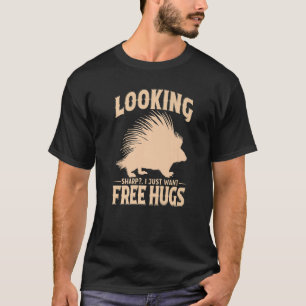 Porcupine Underbar Vass Kramare Hedgehog Cuddle 5 T Shirt