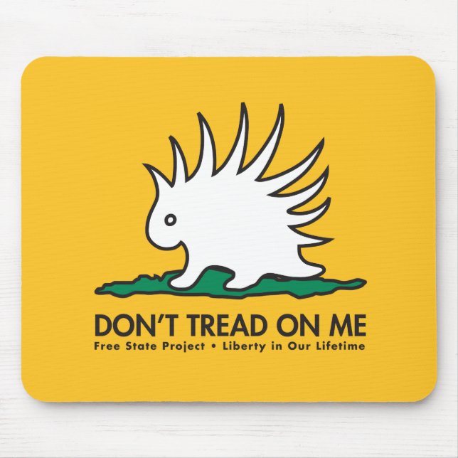 PorcupineGadsden Mousepad Musmatta (Framsidan)
