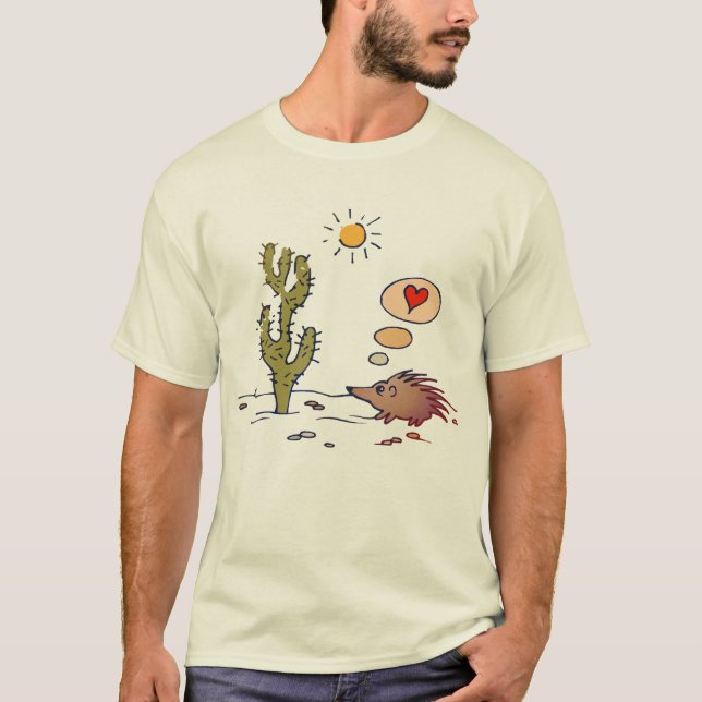 Porcupinekärlekt-skjorta Tee Shirt (Framsida)