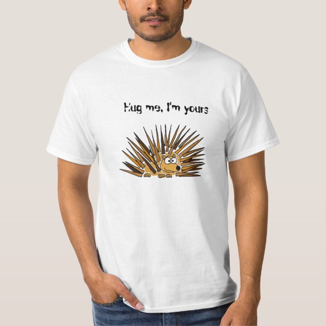 Porcupinen BJ kramar mig skjortan Tee Shirt (Framsida)
