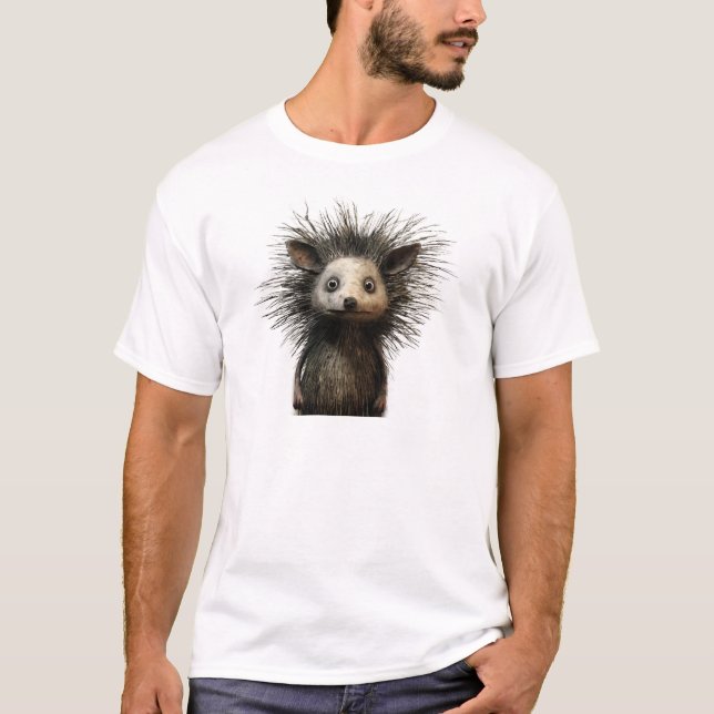 Porcupintecken T Shirt (Framsida)