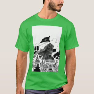 porgas d ace och whitebeard begravning t shirt