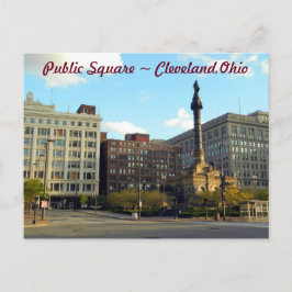 Porget, Cleveland Ohio-vykort Vykort