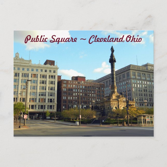 Porget, Cleveland Ohio-vykort Vykort (Framsida)