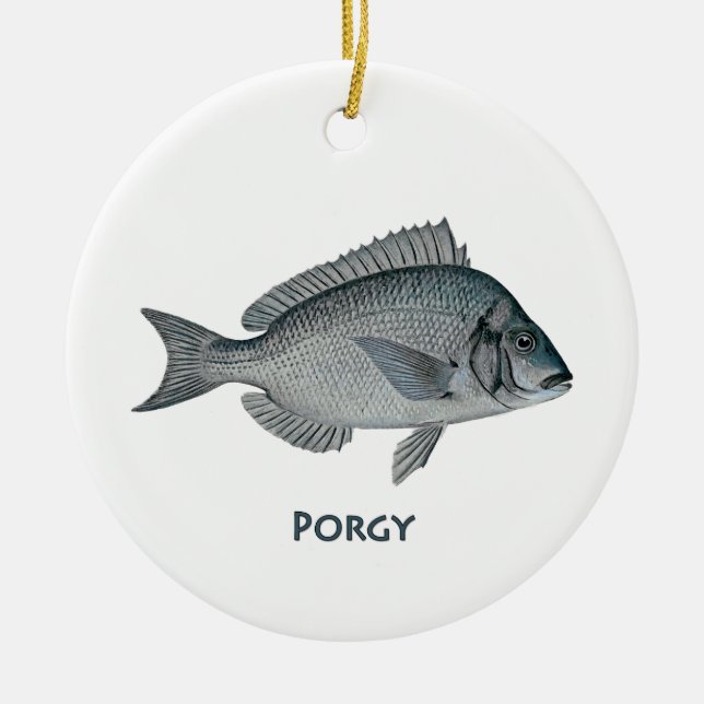 Porgy Julgransprydnad Keramik (Framsidan)