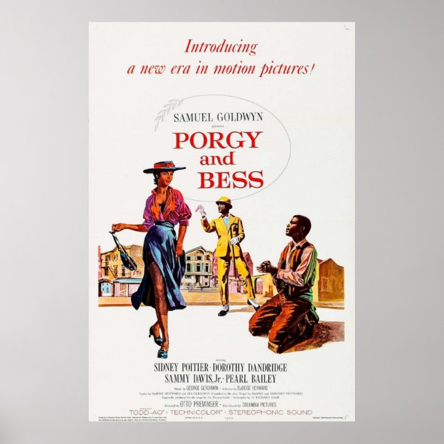 Porgy och Bess Poster (Framsidan)
