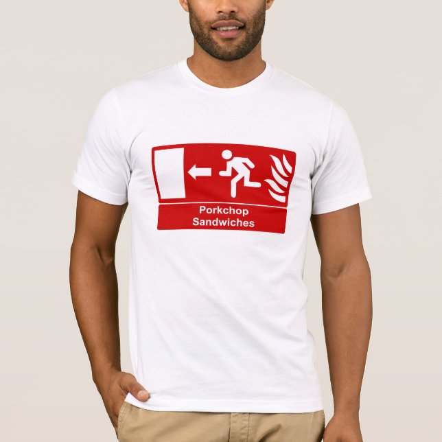 Porkchop smörgåsar undertecknar tröja (Framsida)