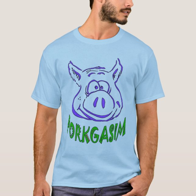 Porkgasim! Tee Shirt (Framsida)