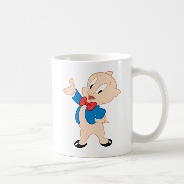 Porky Gris | Klassisk dos Kaffemugg (Höger)