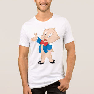 Porky Gris   Klassisk dos T Shirt