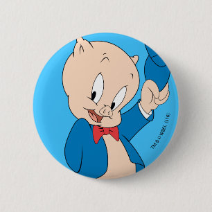 Porky Gris Wave Hat Knapp