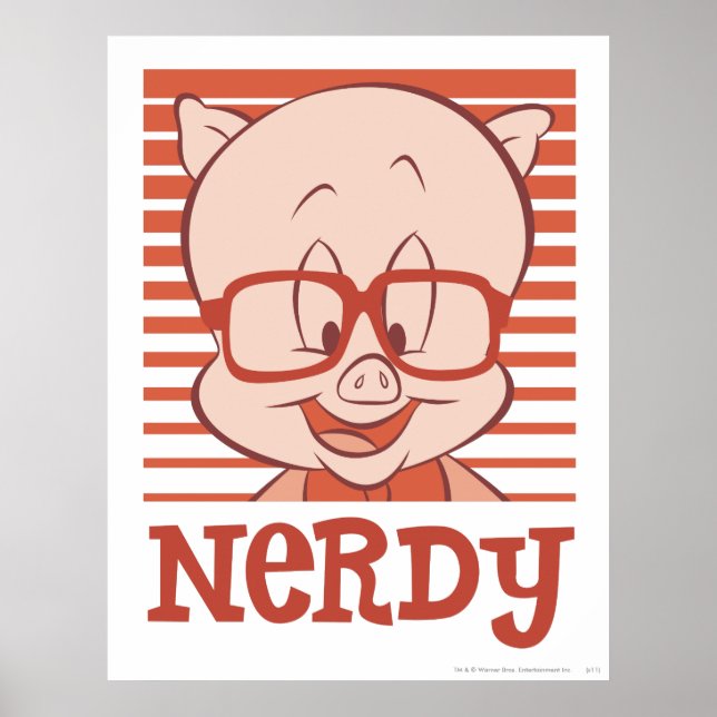 Porky - Nerdy Poster (Framsidan)