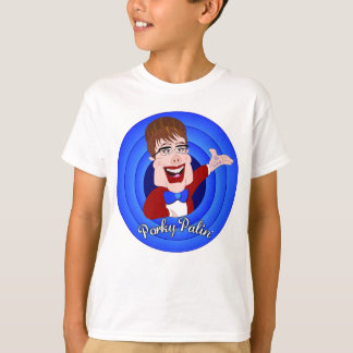 Porky Palin - Boys Ringer Tshirt - 2 Sides T-shirt