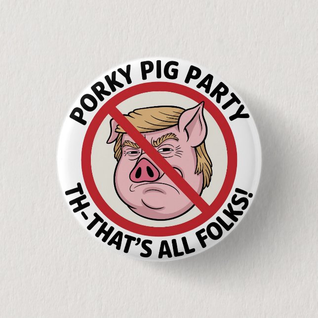 Porky Pig Party: Game Over for One-Party Rule Knapp (Framsida)