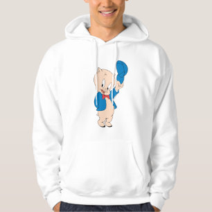 Porky Pig Viftande hatt Munkjacka