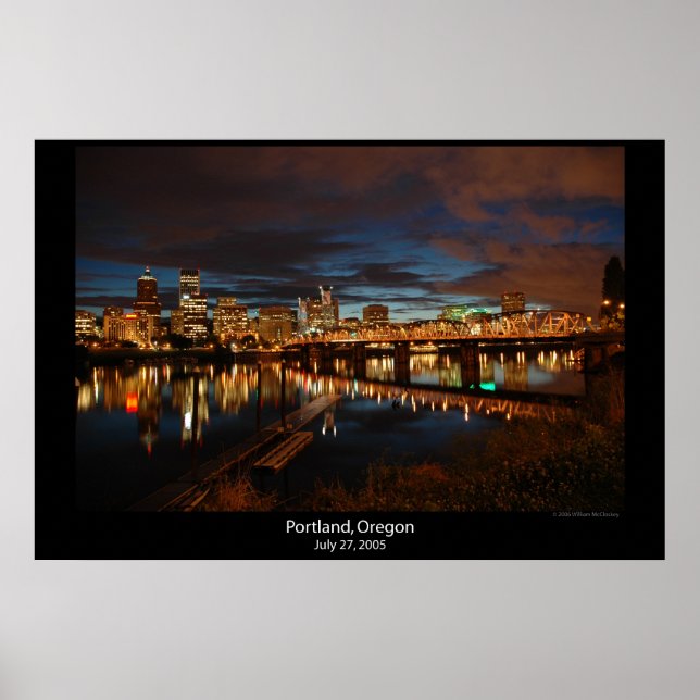 Porland i centrala Portugal, Oregon Poster (Framsidan)